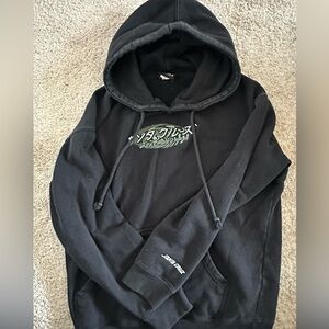 Men’s black hoodie